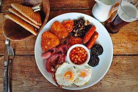 Ирландский завтрак на английском